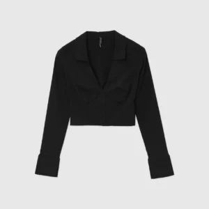 Camicia bustino nera